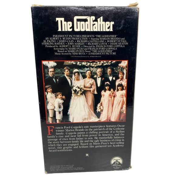 The Godfather VHS 1972 Box Set Part 1 & 2 - Picture 2 of 8